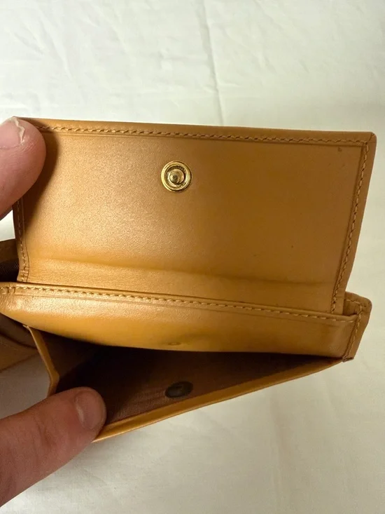 Celine Macadam Canvas Bifold Wallet Brown Vintage Italy - Picture 8 of 8